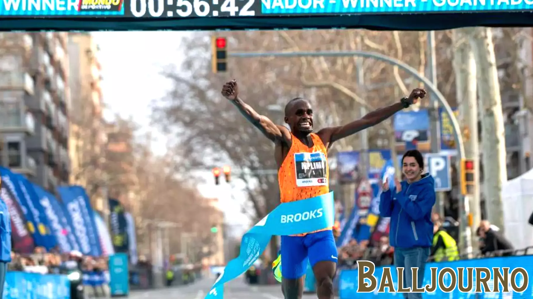 Jacob Kiplimo Sets New Half Marathon Record in Barcelona