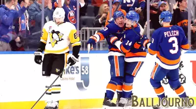 Penguins Fall Short Against Islanders Despite Late Rally